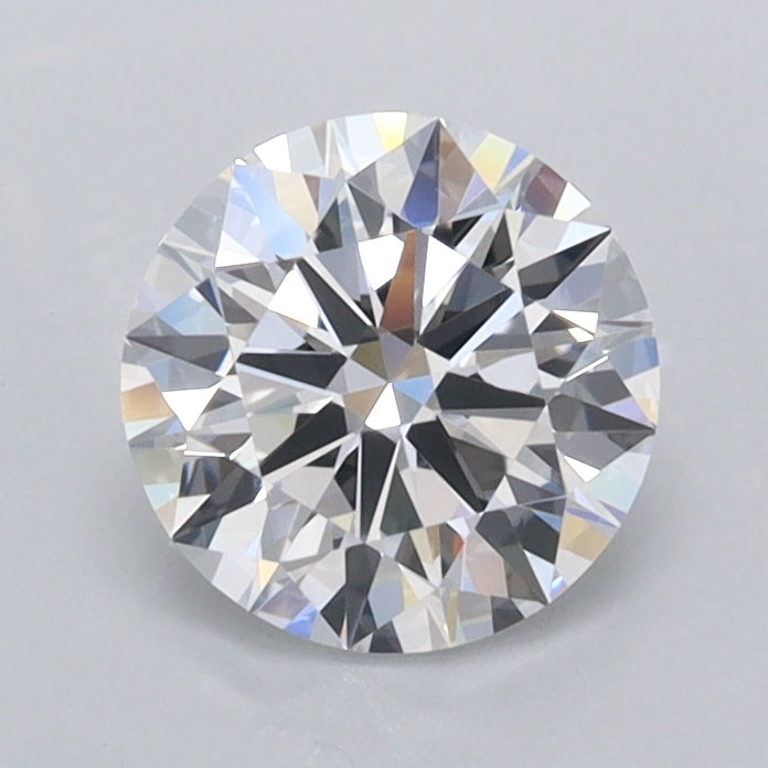1.02 Carat Round Shaped, Ideal Cut, D Color, FL Clarity, IGI Certified Lab Grown Diamond