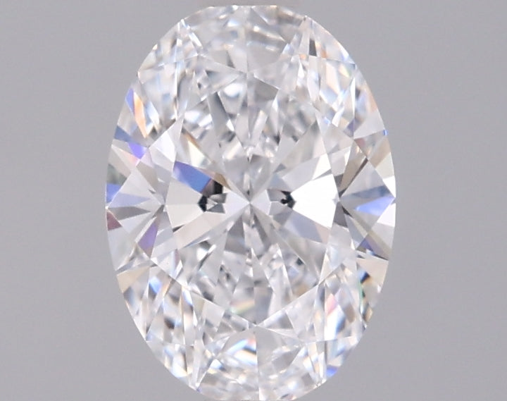 1.06 Carat Oval Shaped, Ideal Cut, D Color, VVS2 Clarity, IGI Certified Lab Grown Diamond