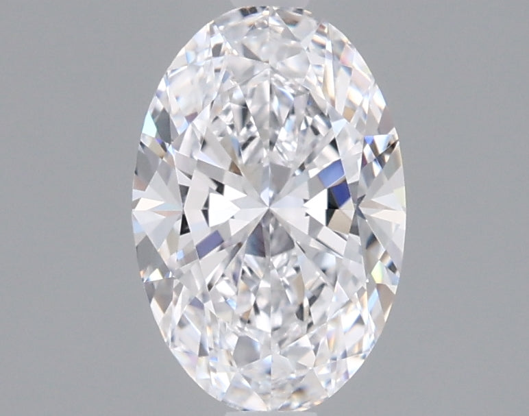 1.00 Carat Oval Shaped, Ideal Cut, D Color, VVS1 Clarity, IGI Certified Lab Grown Diamond