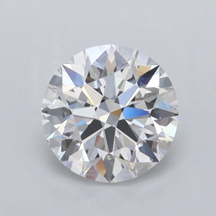 1.08 Carat Round Shaped, Excellent Cut, D Color, FL Clarity, IGI Certified Lab Grown Diamond
