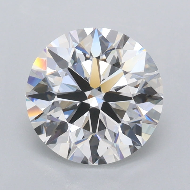 1.38 Carat Round Shaped, Ideal Cut, D Color, FL Clarity, IGI Certified Lab Grown Diamond