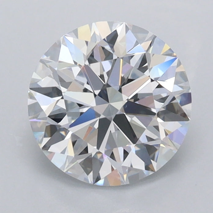1.47 Carat Round Shaped, Ideal Cut, D Color, FL Clarity, IGI Certified Lab Grown Diamond