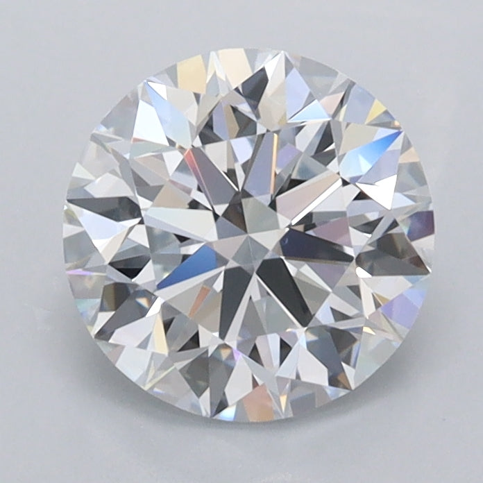 1.54 Carat Round Shaped, Excellent Cut, E Color, FL Clarity, IGI Certified Lab Grown Diamond
