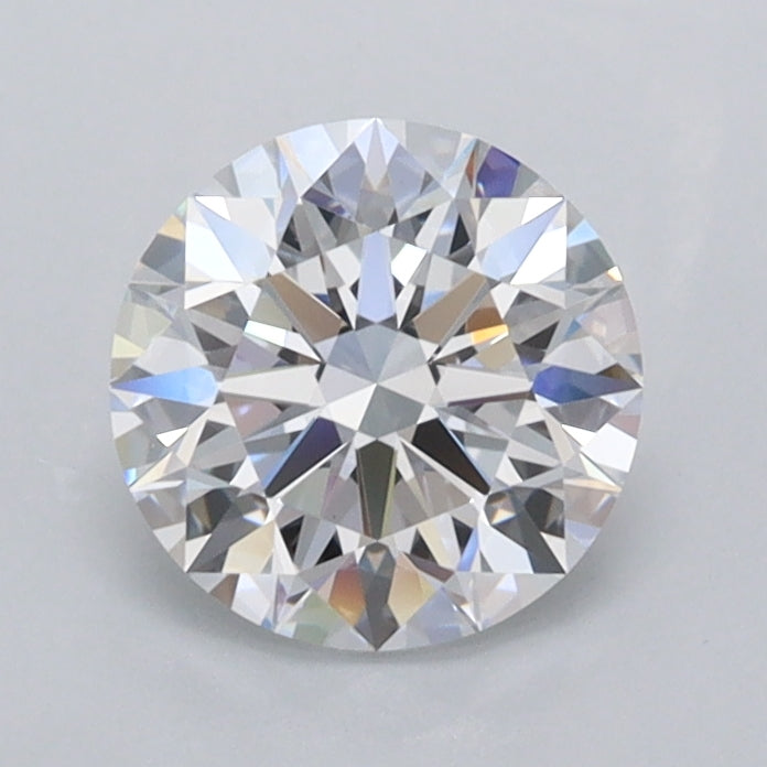 1.08 Carat Round Shaped, Ideal Cut, D Color, FL Clarity, IGI Certified Lab Grown Diamond