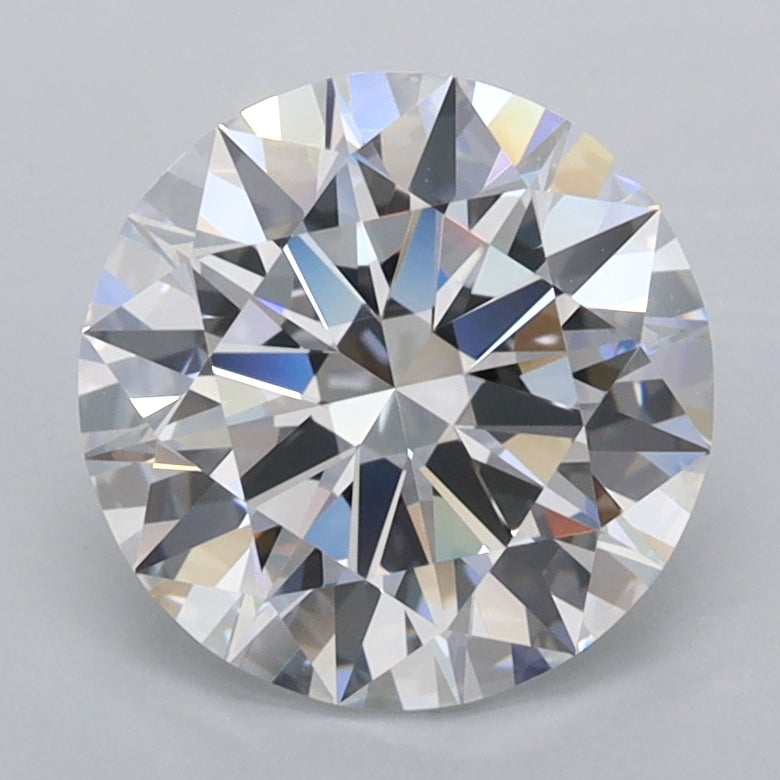 2.32 Carat Round Shaped, Ideal Cut, D Color, FL Clarity, IGI Certified Lab Grown Diamond