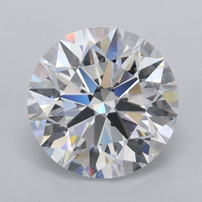 1.36 Carat Round Shaped, Ideal Cut, D Color, FL Clarity, IGI Certified Lab Grown Diamond