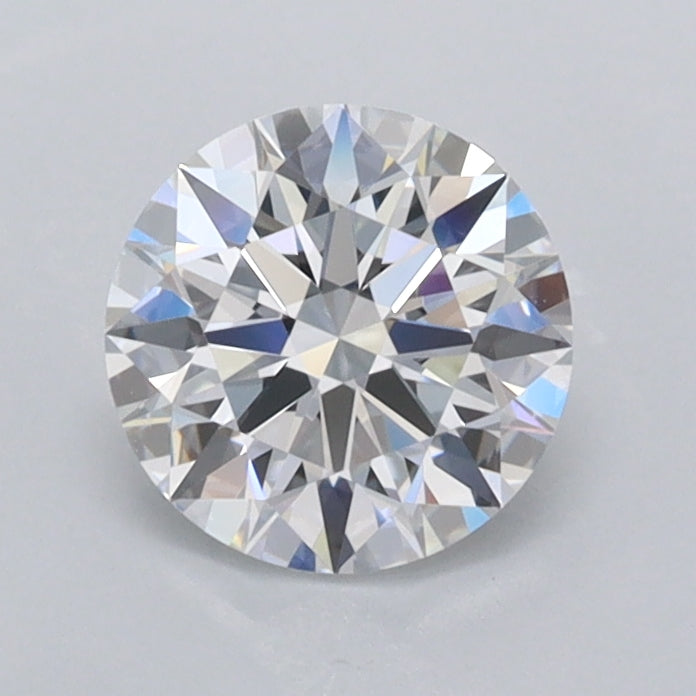 0.97 Carat Round Shaped, Ideal Cut, D Color, FL Clarity, IGI Certified Lab Grown Diamond