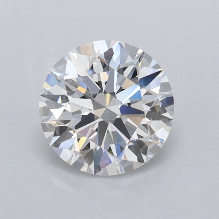 0.87 Carat Round Shaped, Ideal Cut, D Color, FL Clarity, IGI Certified Lab Grown Diamond