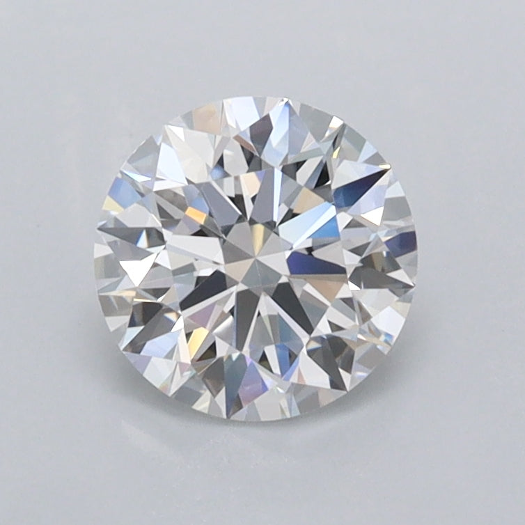 0.99 Carat Round Shaped, Excellent Cut, D Color, FL Clarity, IGI Certified Lab Grown Diamond