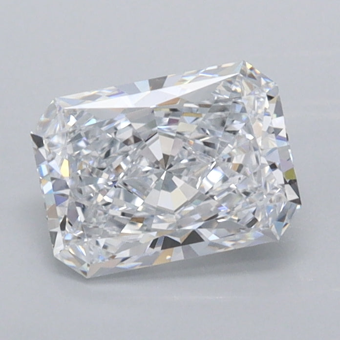 0.98 Carat Radiant Shaped, Ideal Cut, E Color, VVS1 Clarity, IGI Certified Lab Grown Diamond