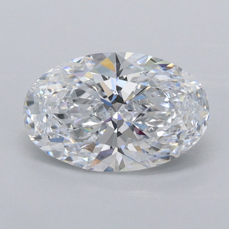 0.92 Carat Oval Shaped, Ideal Cut, E Color, VVS1 Clarity, IGI Certified Lab Grown Diamond
