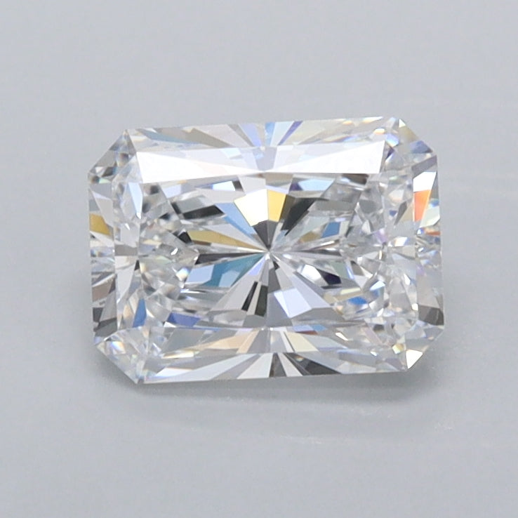 0.99 Carat Radiant Shaped, Ideal Cut, D Color, VVS1 Clarity, IGI Certified Lab Grown Diamond