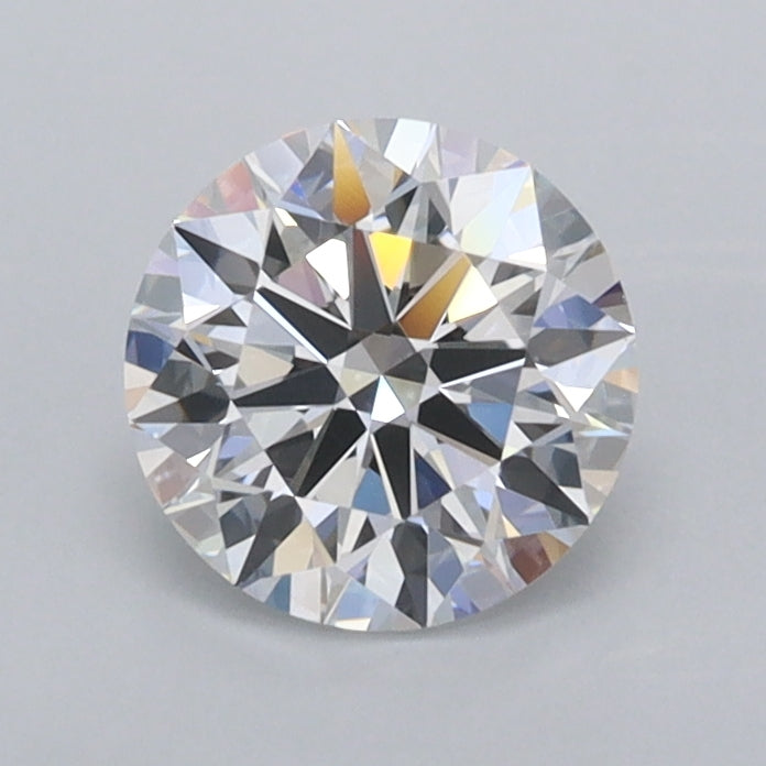 0.96 Carat Round Shaped, Ideal Cut, D Color, VVS2 Clarity, IGI Certified Lab Grown Diamond