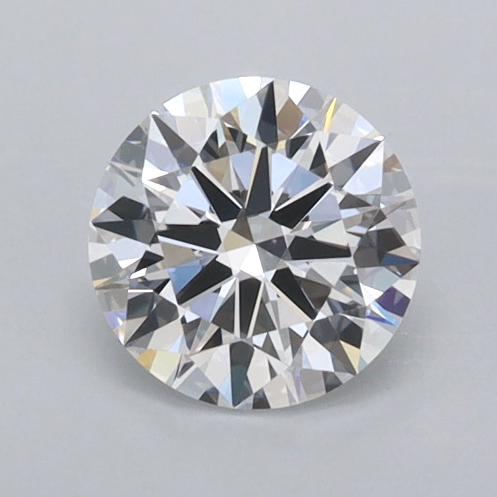 0.91 Carat Round Shaped, Ideal Cut, D Color, VVS2 Clarity, IGI Certified Lab Grown Diamond