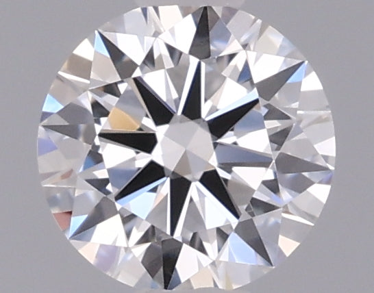 0.44 Carat Round Shaped, Excellent Cut, D Color, VVS2 Clarity, IGI Certified Lab Grown Diamond