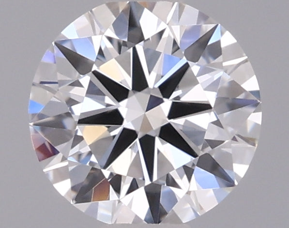 0.59 Carat Round Shaped, Ideal Cut, D Color, VVS2 Clarity, IGI Certified Lab Grown Diamond