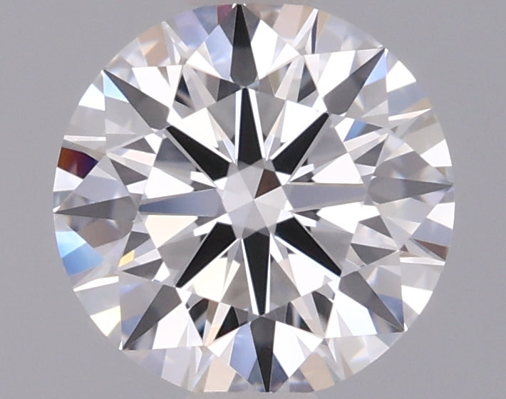 0.97 Carat Round Shaped, Ideal Cut, D Color, VVS2 Clarity, IGI Certified Lab Grown Diamond