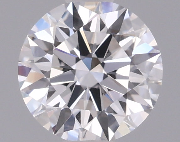 0.54 Carat Round Shaped, Ideal Cut, D Color, VVS1 Clarity, IGI Certified Lab Grown Diamond