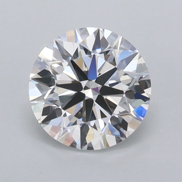0.97 Carat Round Shaped, Ideal Cut, D Color, VVS2 Clarity, IGI Certified Lab Grown Diamond