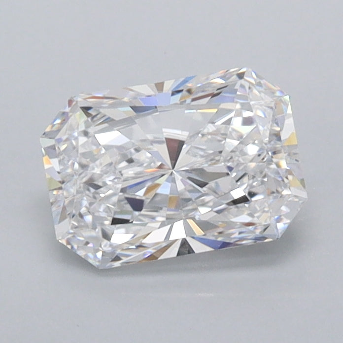 0.94 Carat Radiant Shaped, Ideal Cut, D Color, VVS1 Clarity, IGI Certified Lab Grown Diamond