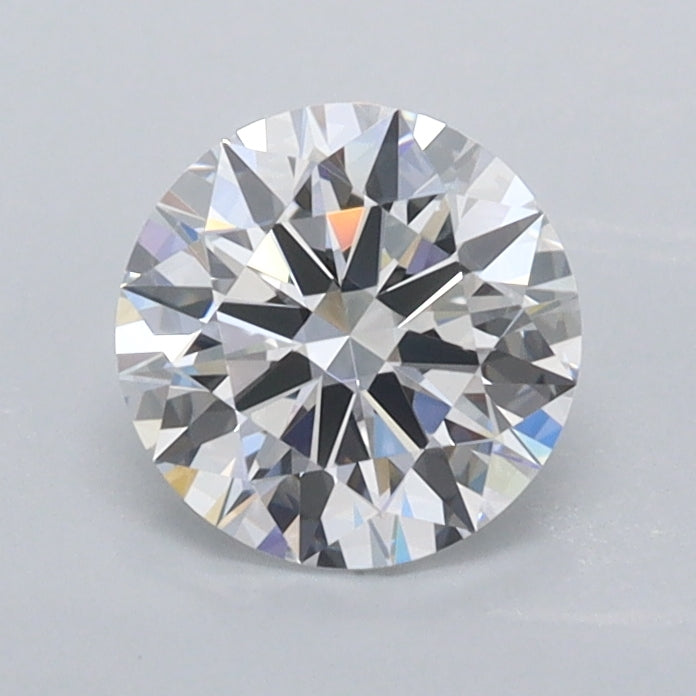 0.93 Carat Round Shaped, Ideal Cut, D Color, IF Clarity, IGI Certified Lab Grown Diamond