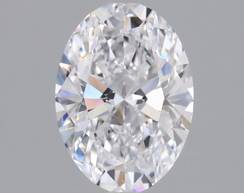 1.23 Carat Oval Shaped, Ideal Cut, D Color, VVS2 Clarity, IGI Certified Lab Grown Diamond
