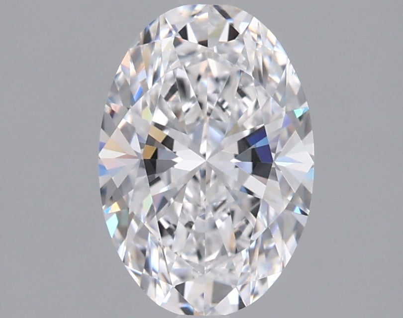 1.24 Carat Oval Shaped, Ideal Cut, D Color, VVS1 Clarity, IGI Certified Lab Grown Diamond
