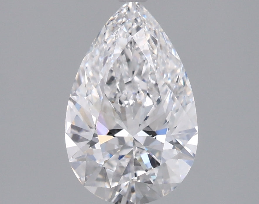 1.30 Carat Pear Shaped, Excellent Cut, D Color, VVS1 Clarity, IGI Certified Lab Grown Diamond