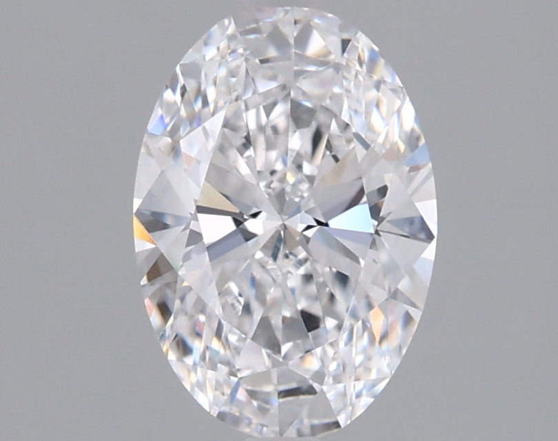 1.25 Carat Oval Shaped, Ideal Cut, D Color, VS1 Clarity, IGI Certified Lab Grown Diamond