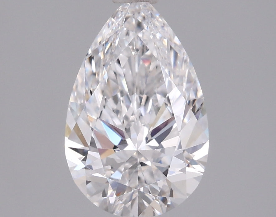 1.29 Carat Pear Shaped, Ideal Cut, D Color, VVS2 Clarity, IGI Certified Lab Grown Diamond