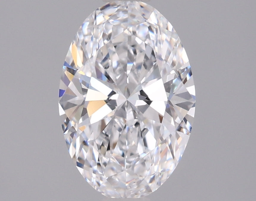 1.24 Carat Oval Shaped, Ideal Cut, D Color, VVS1 Clarity, IGI Certified Lab Grown Diamond