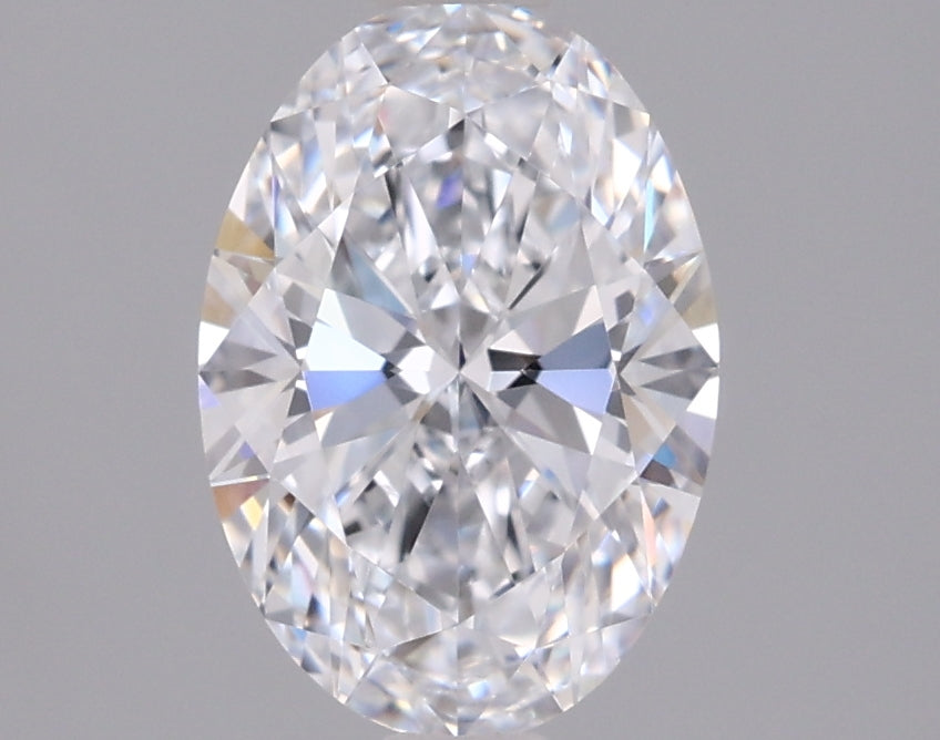 1.27 Carat Oval Shaped, Ideal Cut, D Color, VVS1 Clarity, IGI Certified Lab Grown Diamond