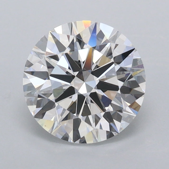 1.30 Carat Round Shaped, Ideal Cut, D Color, FL Clarity, IGI Certified Lab Grown Diamond