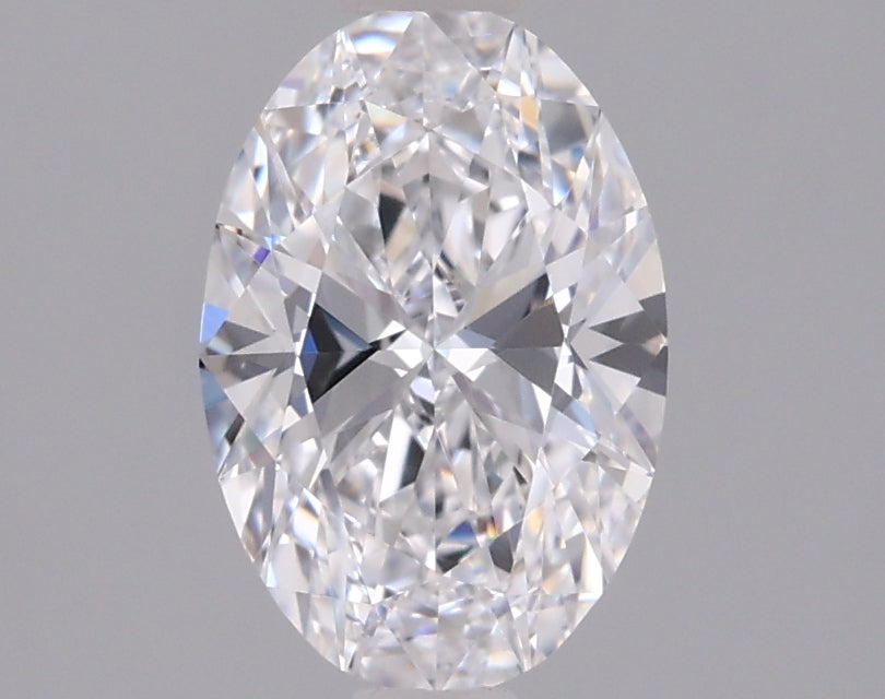 1.00 Carat Oval Shaped, Ideal Cut, D Color, VVS1 Clarity, IGI Certified Lab Grown Diamond