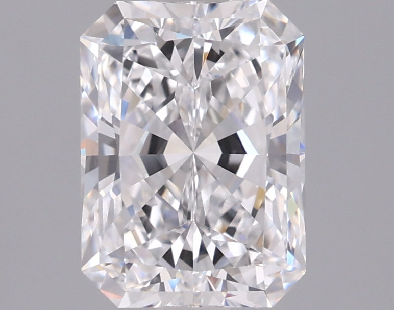 1.52 Carat Radiant Shaped, Excellent Cut, D Color, VVS2 Clarity, IGI Certified Lab Grown Diamond