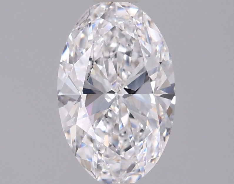 1.00 Carat Oval Shaped, Ideal Cut, D Color, VVS2 Clarity, IGI Certified Lab Grown Diamond