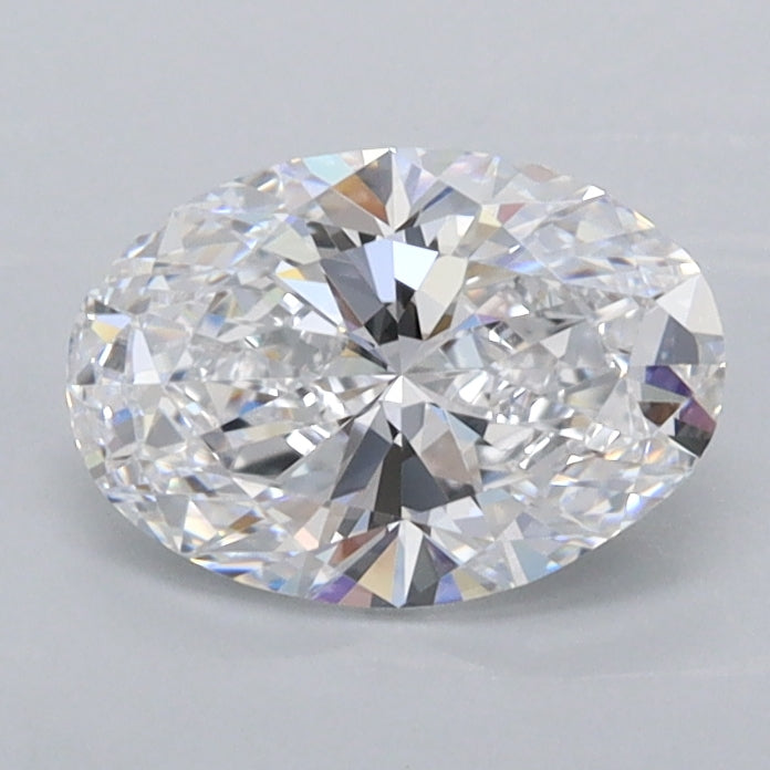 1.02 Carat Oval Shaped, Ideal Cut, D Color, IF Clarity, IGI Certified Lab Grown Diamond
