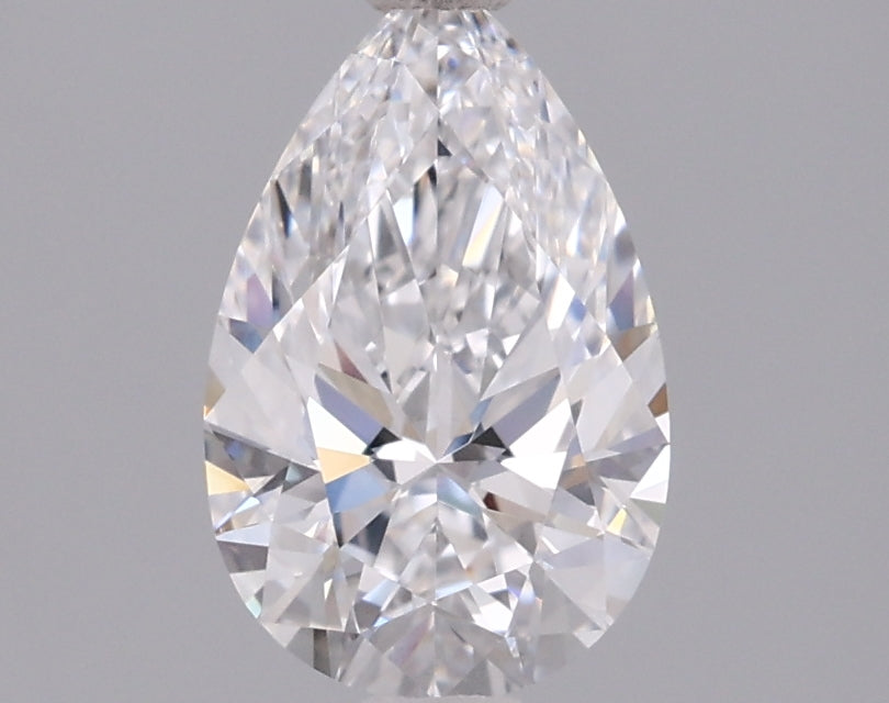 1.07 Carat Pear Shaped, Ideal Cut, D Color, FL Clarity, IGI Certified Lab Grown Diamond