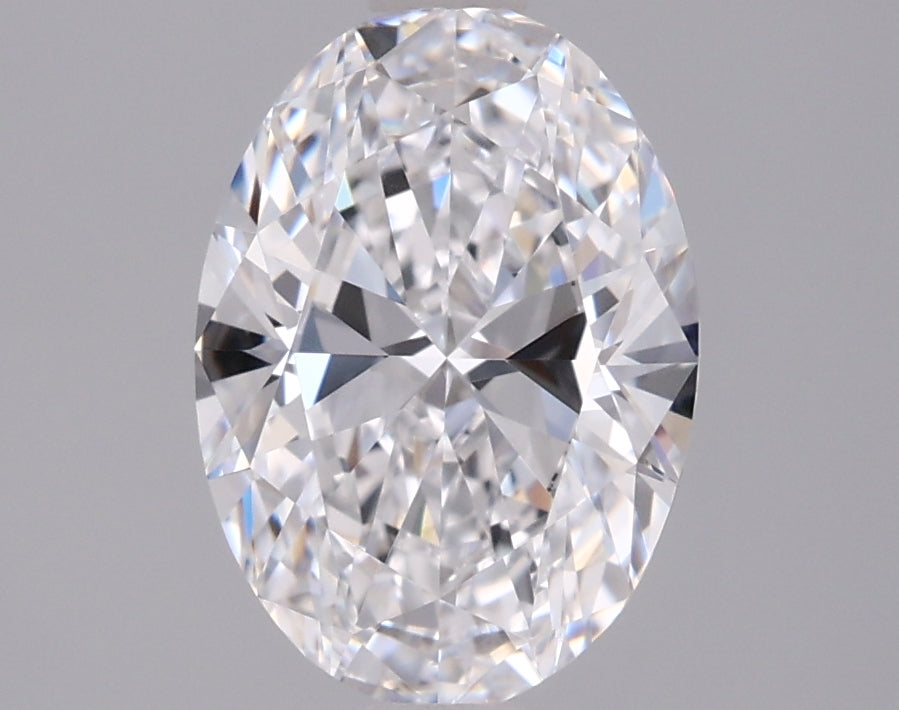 1.51 Carat Oval Shaped, Ideal Cut, D Color, VVS1 Clarity, IGI Certified Lab Grown Diamond
