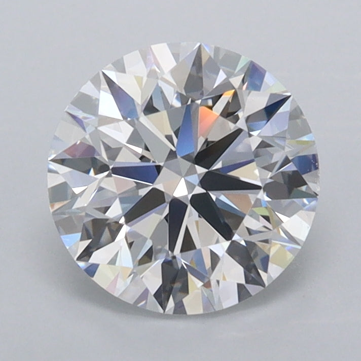 1.48 Carat Round Shaped, Ideal Cut, D Color, FL Clarity, IGI Certified Lab Grown Diamond