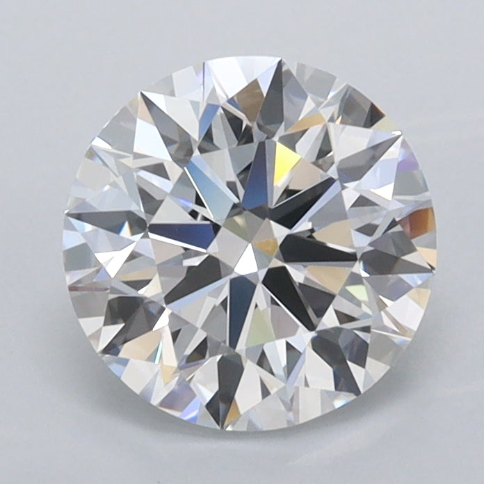 1.36 Carat Round Shaped, Excellent Cut, D Color, FL Clarity, IGI Certified Lab Grown Diamond