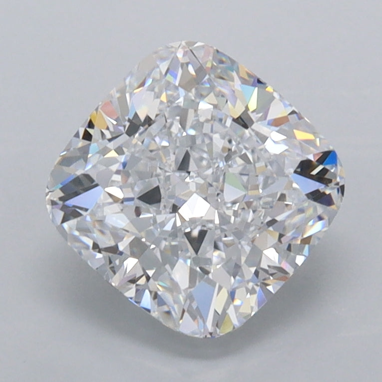 1.93 Carat Cushion Shaped, Ideal Cut, D Color, FL Clarity, IGI Certified Lab Grown Diamond