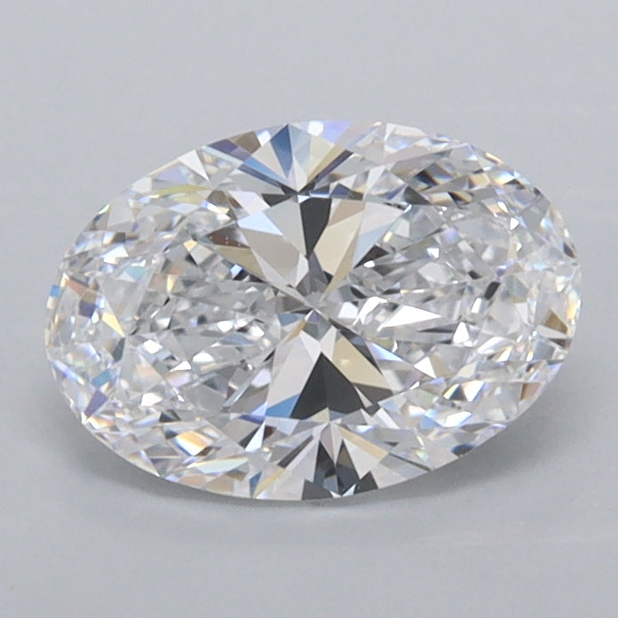 1.05 Carat Oval Shaped, Ideal Cut, D Color, FL Clarity, IGI Certified Lab Grown Diamond