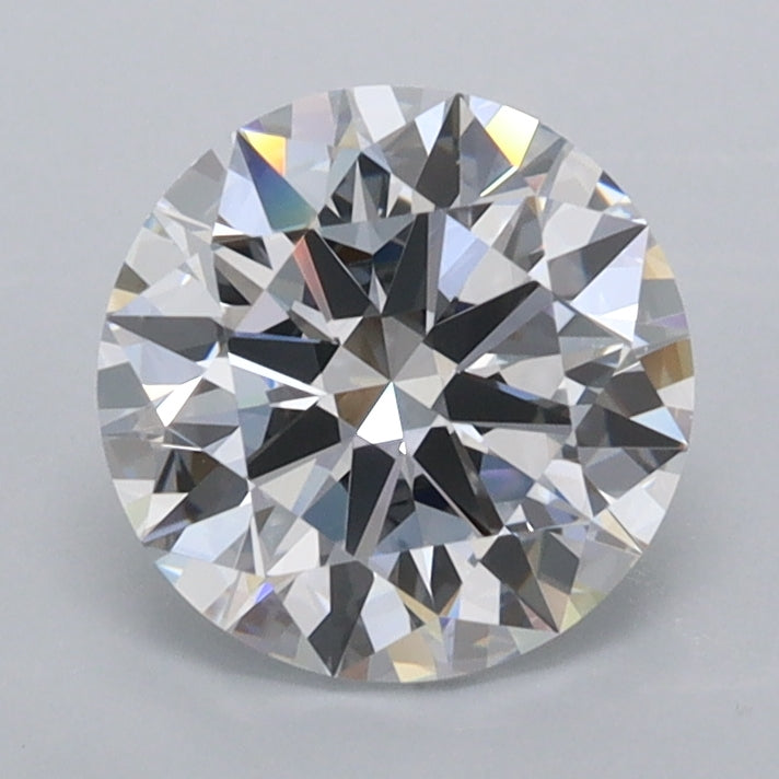 1.51 Carat Round Shaped, Ideal Cut, D Color, FL Clarity, IGI Certified Lab Grown Diamond