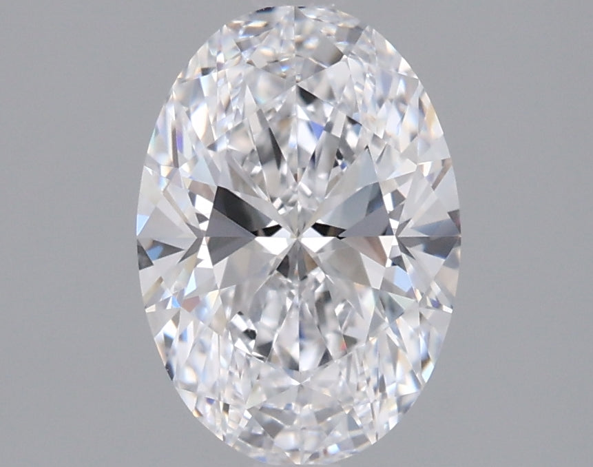 1.47 Carat Oval Shaped, Ideal Cut, D Color, VVS1 Clarity, IGI Certified Lab Grown Diamond