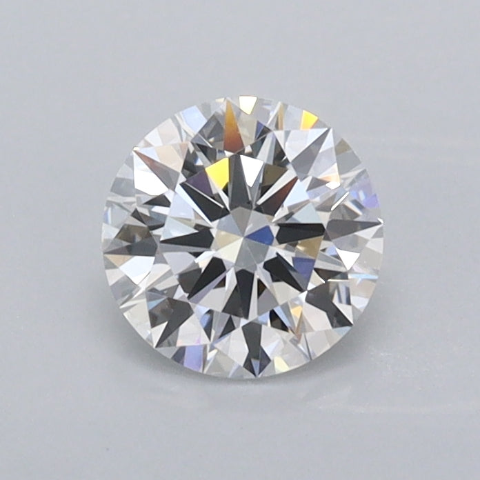 0.63 Carat Round Shaped, Ideal Cut, D Color, VVS1 Clarity, IGI Certified Lab Grown Diamond