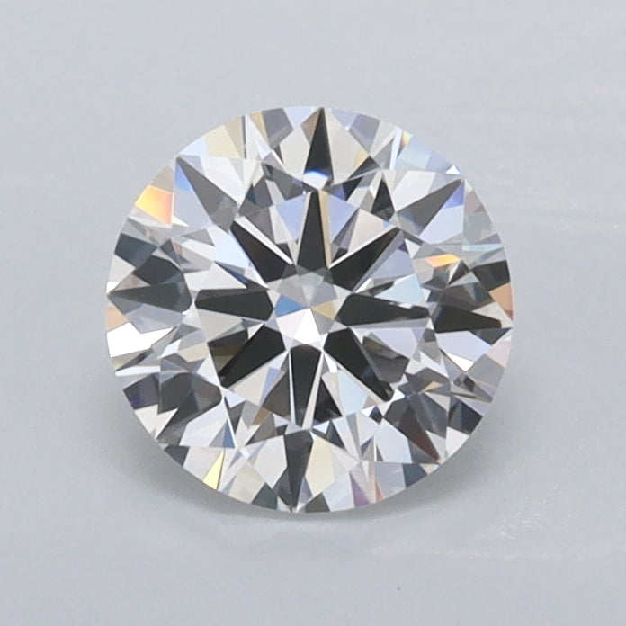 0.97 Carat Round Shaped, Ideal Cut, D Color, IF Clarity, IGI Certified Lab Grown Diamond
