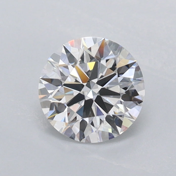 0.61 Carat Round Shaped, Ideal Cut, D Color, FL Clarity, IGI Certified Lab Grown Diamond