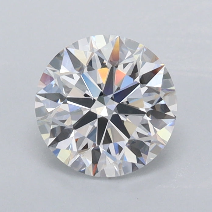 0.98 Carat Round Shaped, Ideal Cut, D Color, IF Clarity, IGI Certified Lab Grown Diamond