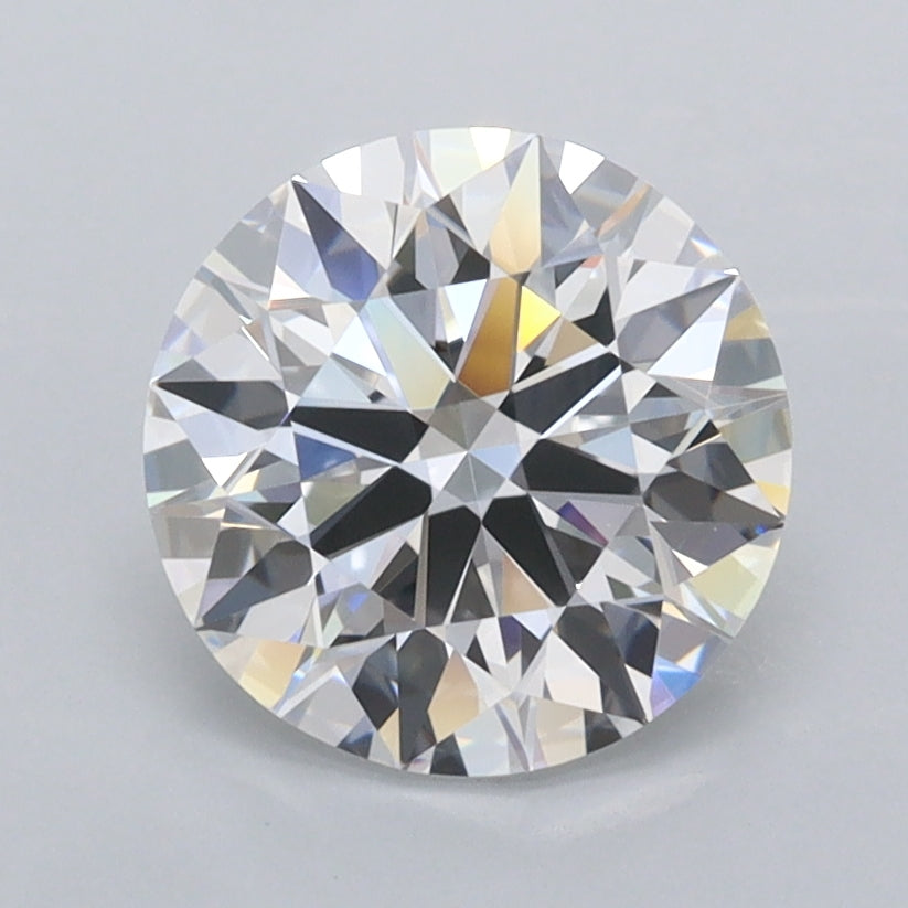 1.89 Carat Round Shaped, Ideal Cut, D Color, FL Clarity, IGI Certified Lab Grown Diamond
